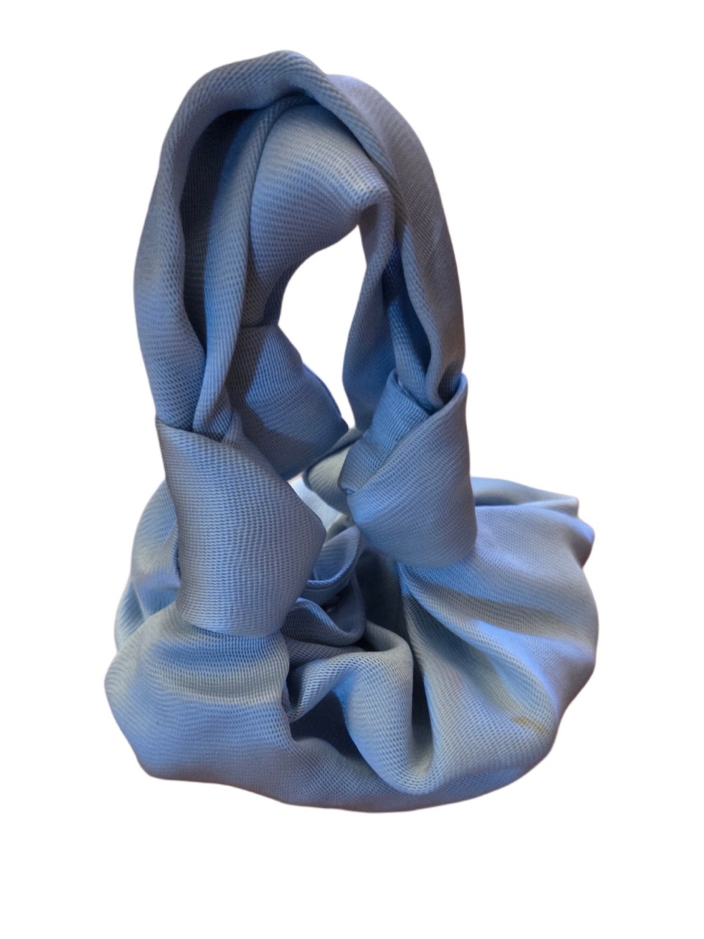 The Row Light Blue Mini Scrunch Bag